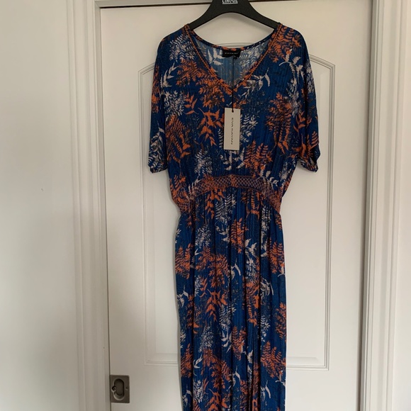 Eva Kayan Long Printed Dress - Picture 2 of 2